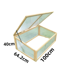 Serre <span class=keywords><strong>de</strong></span> style moderne pour <span class=keywords><strong>jardin</strong></span> extérieur Petits légumes en bois <span class=keywords><strong>Abri</strong></span> pour plantes Nature Traité sous pression - Product Image 1