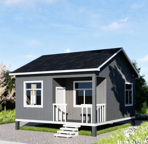 Kit de maisonnette préfabriquée en acier, 2-3 chambres, <span class=keywords><strong>maison</strong></span> modulaire avec options d'isolation et de bardage pour <span class=keywords><strong>location</strong></span> en zone résidentielle - Product Image 2