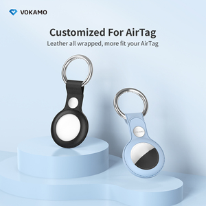 PU Leather Trường Hợp Đối Với Airtag <span class=keywords><strong>Tracker</strong></span> Bảo Vệ Chống Sốc Điện Thoại Grip Định Vị Chống-Mấ<span class=keywords><strong>t</strong></span> Màu Sắc Tinh Khiế<span class=keywords><strong>t</strong></span> Trường Hợp Bìa Cho Airtag - Product Image 2