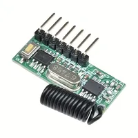 Control remoto inalámbrico profesional Aprendizaje Módulo de recepción de decodificación universal de 4 canales