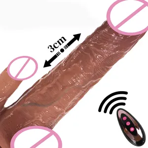 Nueva gran oferta de juguetes sexuales para mujeres, consolador vibrador con vibración para lamer la lengua para mujeres, consolador masculino suave realista, masturbador femenino