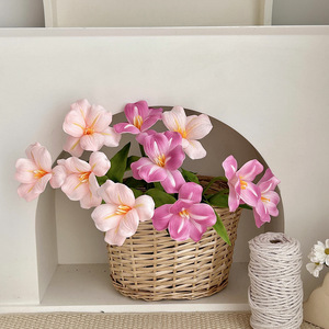 Tulipani artificiali tulipani aperti di san valentino pasqua festa della mamma decorazione da parete rose di schiuma in lattice resistente - Product Image 3
