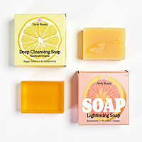 Boîtes à savon en papier carton blanc de haute qualité avec fenêtre découpée pour la présentation de produits de barres de savon artisanales