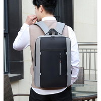 Sac à dos pour ordinateur portable QXMOVING, pas cher, en gros, souple, pour voyages, école, étudiants, avec port de charge USB