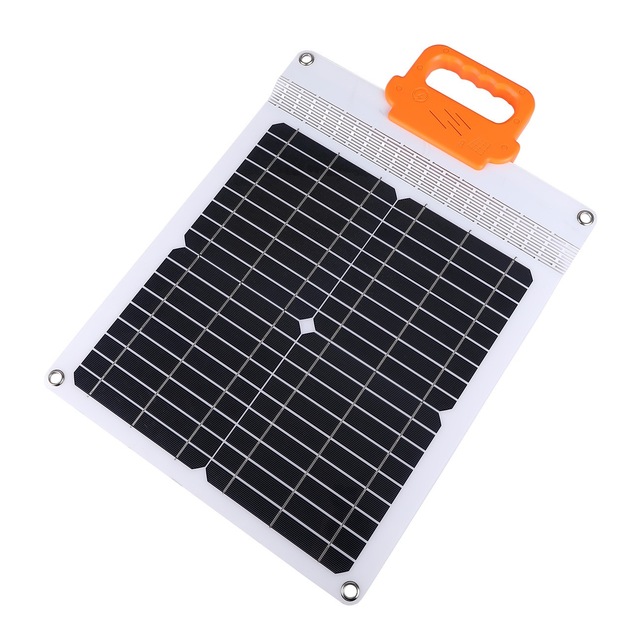 SZ 20W Foldable Multi-functional Portable Solar Panel Battery Charger USB-C Waterproof for Camping Travel and Outdoor Use