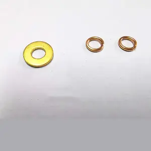 Cincin o pencuci logam bahan kuningan kustom