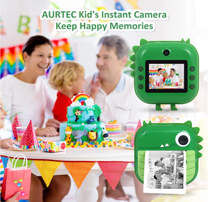 <span class=keywords><strong>Mini</strong></span> Thermische Printcamera Schattige Dieren Cartoon Inkless Dual <span class=keywords><strong>Camera</strong></span> 1080P Hd <span class=keywords><strong>Video</strong></span> 2.4 Inch Scherm Instant <span class=keywords><strong>Camera</strong></span> Voor Kinderen - Product Image 6