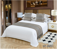 Vente en gros de coureurs de lit d'hôtel 5 étoiles de luxe personnalisés
