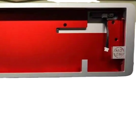 Professional Gaming Keyboard Latest Design Mechanical Keyboard Mounting Black Plate CNC Machining Parts