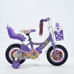 Vélo à Bas Prix Rose pour Enfants de 3 à 12 Ans avec <span class=keywords><strong>Porte</strong></span>-Livre et Siège Bébé - Product Image 5