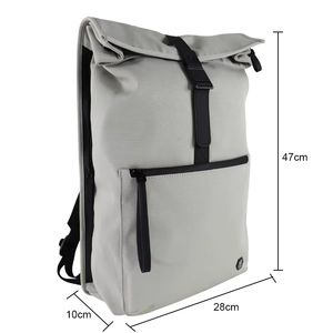 Mochila Casual Impermeable y Antirrobo de Diseño Moderno con Puerto USB y Materiales de Nailon/Poliéster para Hombres y Niños - Product Image 6