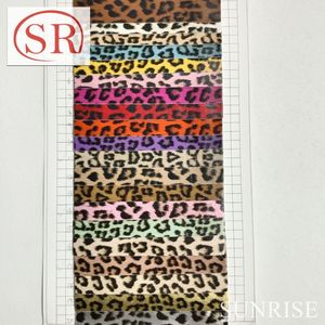 Personalizzato 100% poliestere alla moda leopardato con stampa leopardata finta pelle scamosciata scarpe <span class=keywords><strong>per</strong></span> abbigliamento - Product Image 6