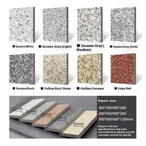 Phong Cách Hiện Đại Cảnh Quan Sân Vườn Vuông Gạch Dày PC Gạch Đá Và Granite Cho Ngoài Trời Sân Lát Gạch Thạch Anh - Product Image 5