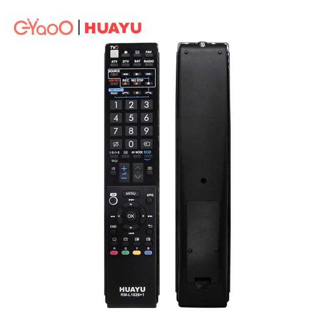 HUAYU RM-L1026+1 Smart LED LCD TV Remote Control for SHARP TV Universal Sharp Wireless Remote Control