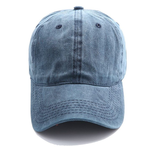 Wholesale Custom Embroidery Logo 6 Panel Unstructured 100% Cotton Letter Pattern Common Baseball Cap Low Profile Washed <b>Dad</b> <b>Hats</b> - Product Image 3