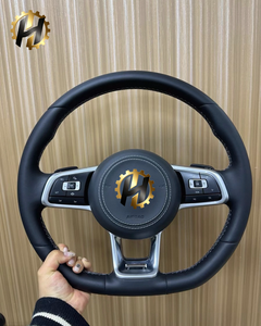พวงมาลัยหนัง HZ ขนาด 35 มม. สำหรับรถยนต์ <span class=keywords><strong>Volkswagen</strong></span> Polo GTI <span class=keywords><strong>Scirocco</strong></span> Jetta Passat <span class=keywords><strong>TSI</strong></span> Golf 6 Mk4 Mk5 Mk7 Mk8 - Product Image 4