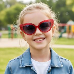 Nouvelles Lunettes de Soleil UV400 pour Enfants, Style <span class=keywords><strong>Dessin</strong></span> Animé, Mignonnes, Protection Oculaire Tendance pour Bébé, Personnalisées - Product Image 2