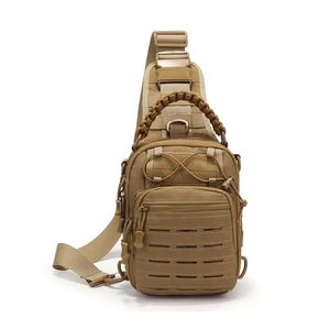 Bolsa de Mensajero Personalizada de Alta Calidad, con Cierre de Nylon, Impermeable, Resistente, Táctica, Deportiva, para el Pecho, para Campamento, para el Hombro - Product Image 4