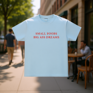 T-shirt Femminista Divertente con Meme, Design Irognoso e Sarcasmico, Abbigliamento Promozionale - Product Image 3