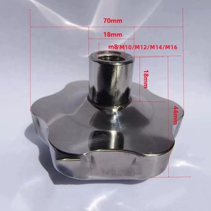 304 thép không gỉ <span class=keywords><strong>Big</strong></span> Star Head mù lỗ knobs M6 M8 M10 M10 M12 M14 M16 M18 M20 ren điều chỉnh xử lý Knob <span class=keywords><strong>NUT</strong></span> - Product Image 6