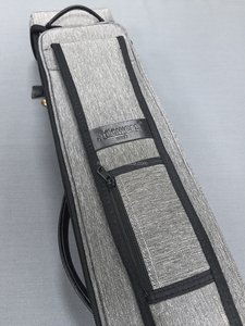 Jflowers 3x5 Soft Padded <b>Pool</b> Cue Carry Bag, Multi Pocket Billiard <b>Stick</b> Storage Case, Can Hold 3 Cue Butts & 5 Shafts - Product Image 2