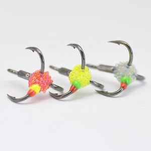 Anzuelos Triples de Carbono Hechos en China para Pesca en Hielo, Personalizables en Diferentes Tamaños y Colores - Product Image 2