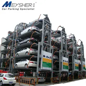 low cost parking solution with space saving parking system