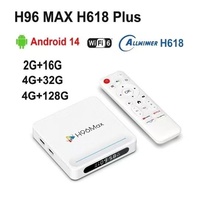 Nuevo Decodificador Smart TV H96MAX H618Plus 2026, Sistema Android 14.0, WiFi de Doble Banda 4K Ultra HD, Receptor Multimedia para el Hogar