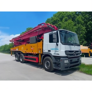 รถปั๊มคอนกรีต Sany น้ำหนัก 33000 กก. โครงรถ Mercedes Arocs เครื่องยนต์ดีเซล 435 แรงม้า - Product Image 3