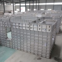 Sistem Pengecoran Monolitik Paduan Aluminium 6061-T66 Siklus Cepat untuk Konstruksi Villa Panel Bekisting
