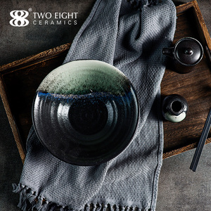 2022 Japanese Style Restaurant <strong>Ramen</strong> Bowl <strong>Set</strong> for Catering Wholesale Factory Price Ceramic Bowl Porcleian Soup Bowl - Product Image 2