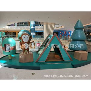 Escultura de Exterior de Plástico Reforzado con Fibra de Vidrio, Abstracta, Geométrica, Moderna, Artística, de Resina, para Montar en el Suelo, en una Sola Pieza - Product Image 3