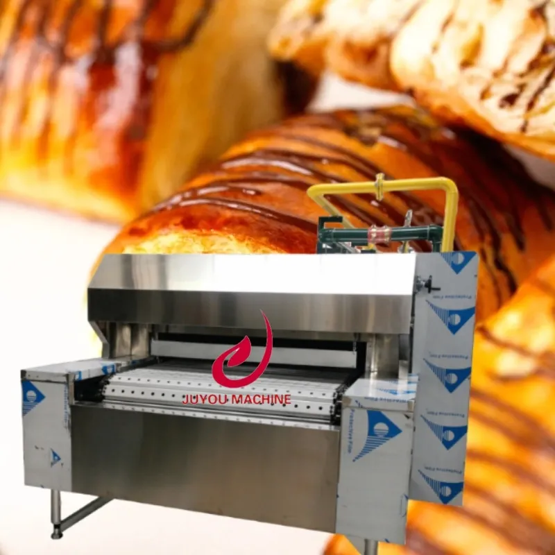 JU Gas Pizza Oven Bakery Tunnel Oven For Bread Baking Croissant Biscuits Tunnel Oven