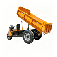 Mini-dumper électrique 1T 1.5T 2T 3T pour mine, petit camion à benne, tricycle électrique, mini-dumper électrique à vendre