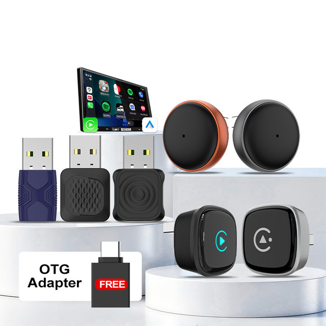 Ota Plug And Play Wired Car Play Dongle To Carplay Wireless Android Auto Adapter Convert Carlinkit Mini Ultra Dual Wifi Ai box