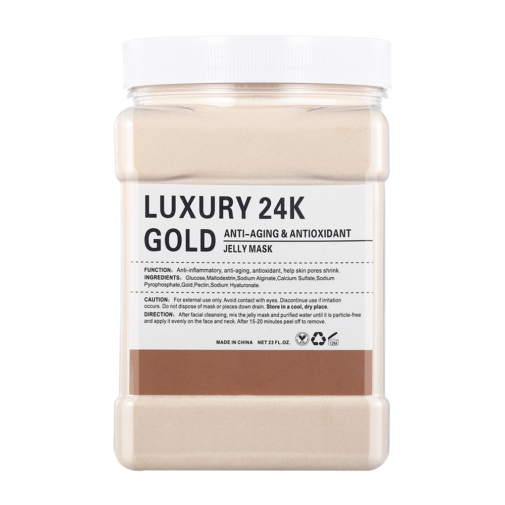 MASCARILLA DE LUXO CON GEL DE ORO 24K