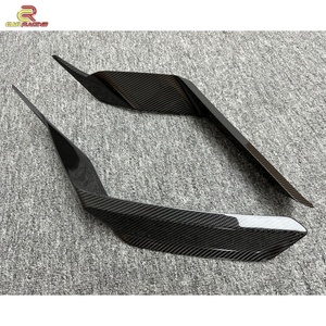 คาร์บอนไฟเบอร์แบบแห้งเงาสไตล์ PT สำหรับกันชนหลังของรถแลมโบ ฮูราแคน อีโว ชุดแต่งคาร์บอน อะไหล่รถยนต์ - Product Image 3