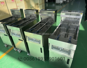 Freidora Automática Comercial para Donuts, Patatas Fritas, Perritos Calientes y Alitas de Pollo (Tipo <span class=keywords><strong>Broaster</strong></span>) - Product Image 4