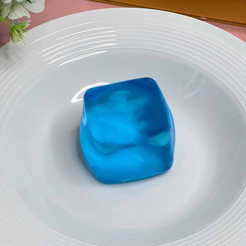 Large Ice Cube Maltose Squishy Stress Relief Toy Schylling Needoh EVA Boys Stress Ball Same As Rose Model without logo
