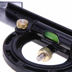 Transportador de alta precisión, herramientas profesionales multifunción, combinación de regla de ángulo cuadrado, herramienta de medición de carpintero, 300mm, 1 ud. - Product Image 2