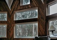 Ventanas Modernas de Aluminio con Vidrio Fijo para Hogares Elegantes