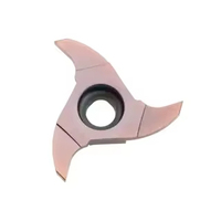 Série de fraises rotatives 3MB09GR/2MB09GR, diamètre 17,7 mm, tige de 09 mm, pour usinage de filetage CNC par rotation