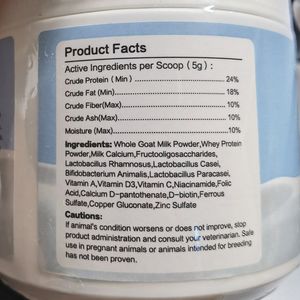 Supplément nutritionnel pour animaux de compagnie en poudre de lait de chèvre personnalisé soins de santé pour tous les âges chats <span class=keywords><strong>et</strong></span> chiens soutien fournir des échantillons gratuits - Product Image 2