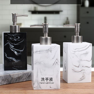 Dispensador de Jabón Líquido de Cerámica para Hotel, Prensa Manual, Diseño Moderno Ecológico, Modelo T1-SD-22-A, 8.5*15cm - Product Image 5