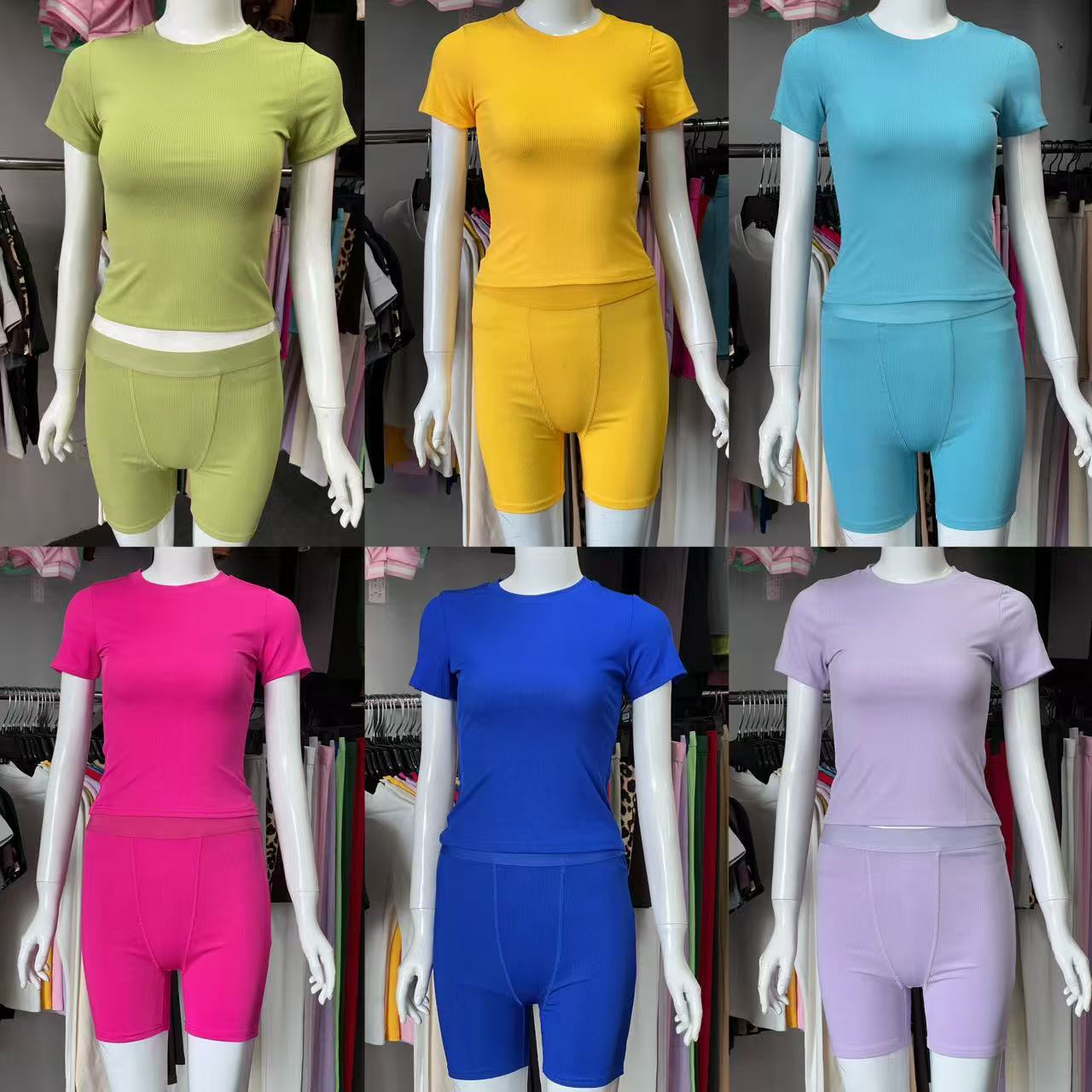 Camisetas y pantalones cortos