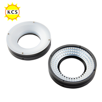 Source Lumineuse Circulaire Annulaire Sans Ombre DC24V Blanche à Taille Personnalisable pour Inspection des Défauts et Vision Industrielle, avec LED RVB