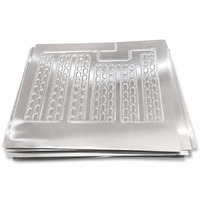 Plaque froide en aluminium soufflé à froid pour réfrigérateur de voiture, en alliage d'aluminium, taille personnalisée