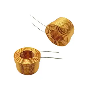 Customized custom air wound coils winding dc 125khz rfid reader antenna coil charging copper induction heating core induct