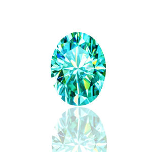 หินมอยส์ซอไนต์ธรรมชาติ3กะรัต8x10มม. VVS ไฟที่ยอดเยี่ยม - Product Image 6