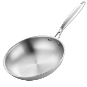 Chảo rán ba lớp thép không gỉ cao cấp chống dính, dùng cho nấu ăn tại nhà, thích hợp cho bít tết và trứng - Product Image 3